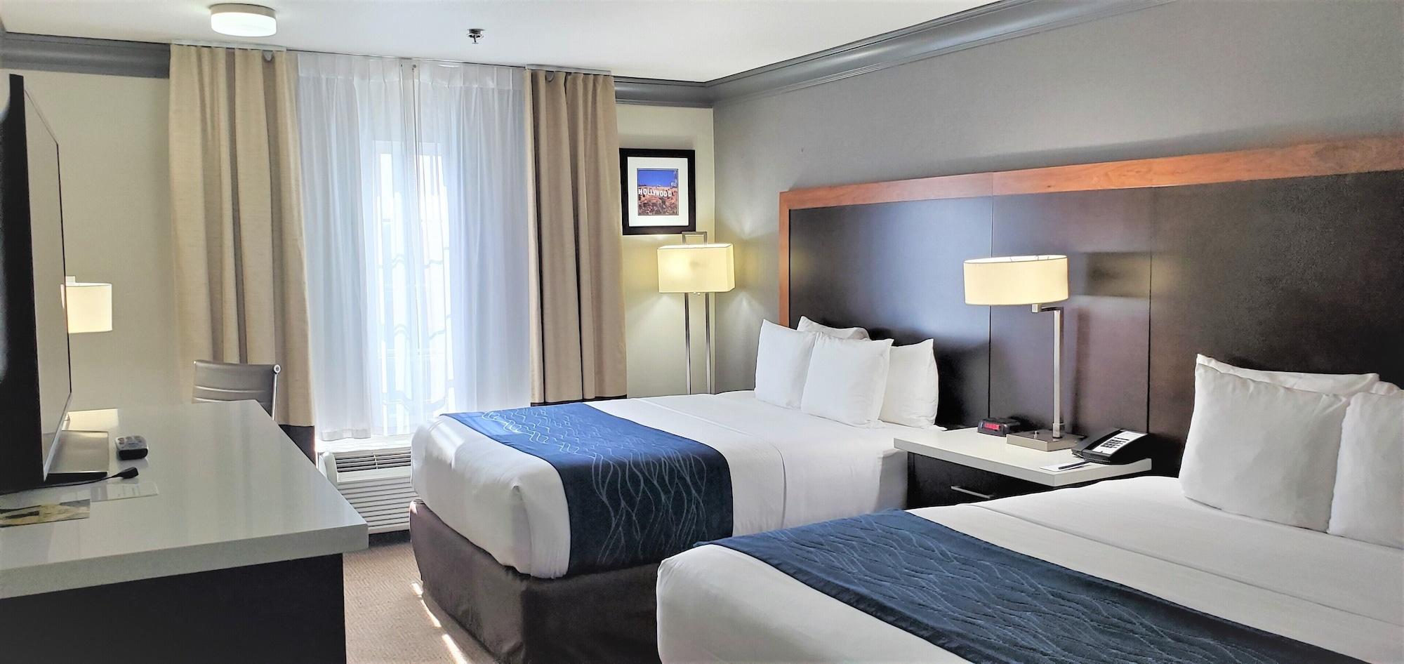 Comfort Inn & Suites Near Universal - N Hollywood - Burbank Los Angeles Exteriör bild
